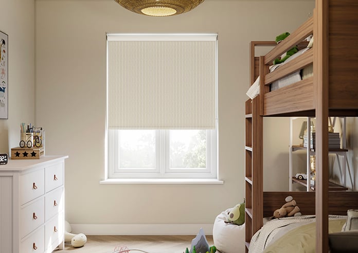 Emily Bond Oscar Stripe, Linen - Twist&Fit Roller Blind - Image 3